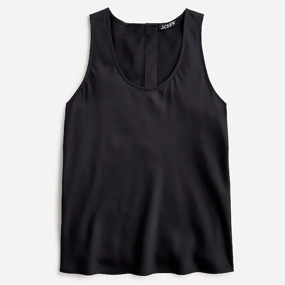 J. Crew Sleeveless Shell Top in Everyday Crepe